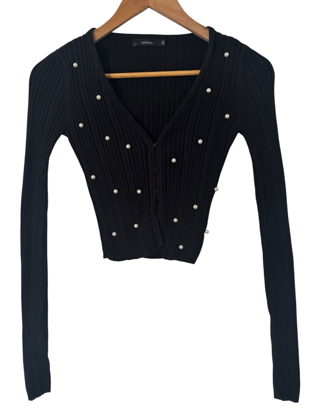 Millau Pearls Cardigan - Picture 2 of 4